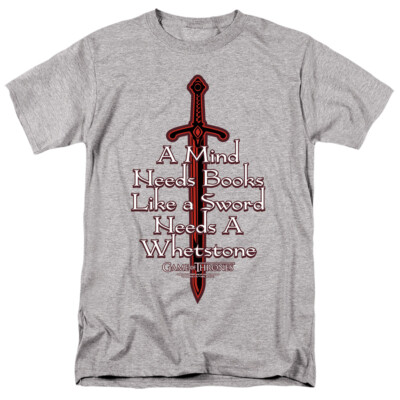 GAME OF THRONES THE MIND Licensed Adult Men's Graphic Tee Shirt SM-5XL