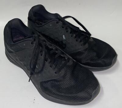 Nike Downshifter Men's Running Shoes Sz Triple Black Sneakers  852460-001