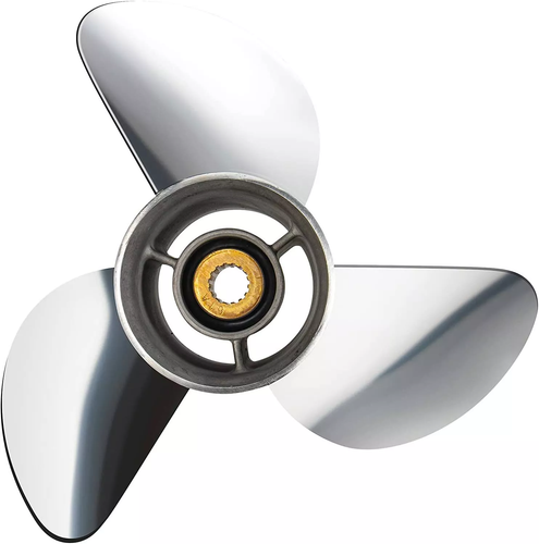 15" x 21" Stainless Steel Boat Propeller for Yamaha Outboard 150-300 HP 15 Tooth - Picture 5 of 5