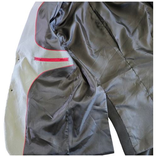 Akademiks Boys 3 piece Suit Size 12 Black Gray Jacket Vest Pants - Picture 22 of 22