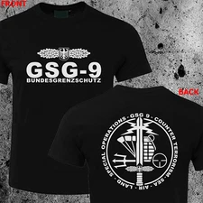 GSG 9 Germany swat Counter Terrorism Special Operations Unit Police T-shirt