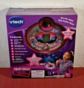 vtech karaoke machine pink