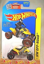 2015 Hot Wheels #84 HW Off-Road / Motto SAND STINGER Yellow w/Black OROH6 Sp