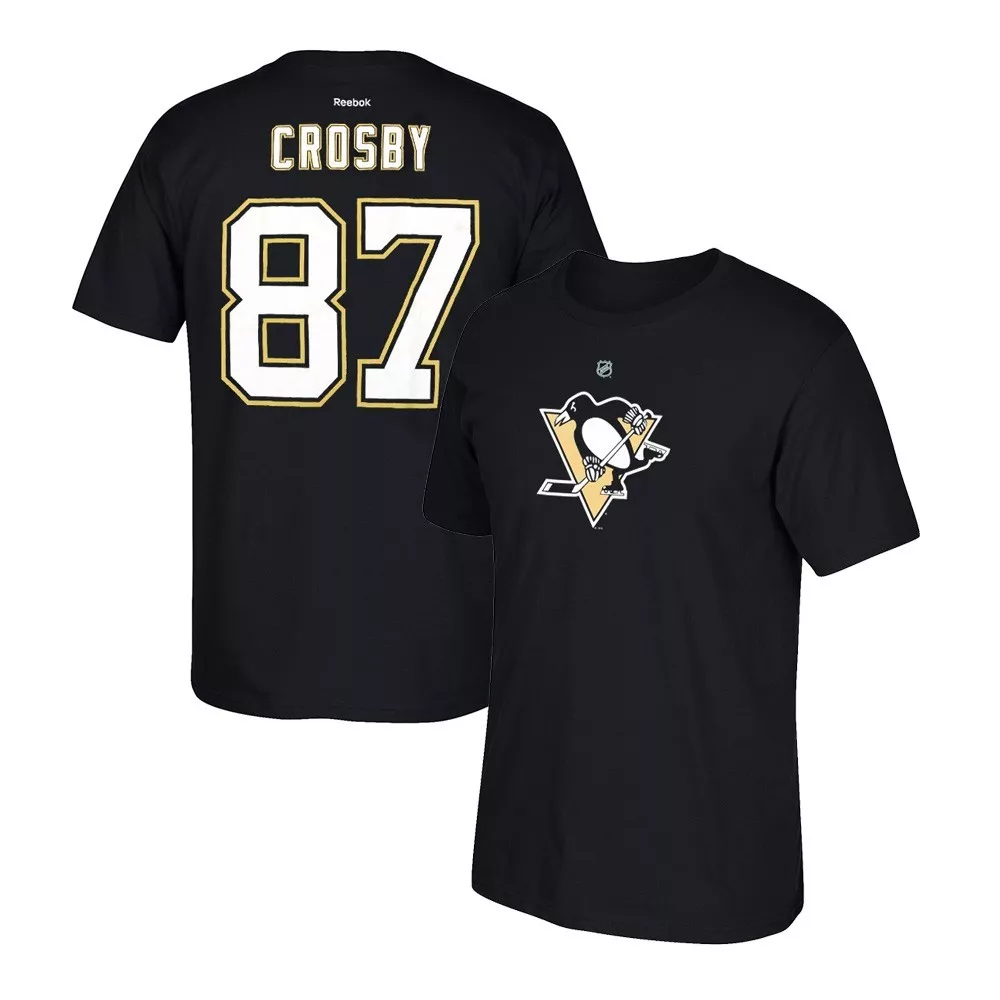 Reebok Sidney Crosby Pittsburgh Penguins Premier Jersey - Home/Dark - Mens