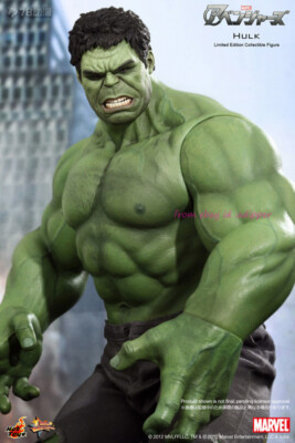 Perfect Hot Toys Mms186 1/6 The Avengers Hulk Actin Figure In