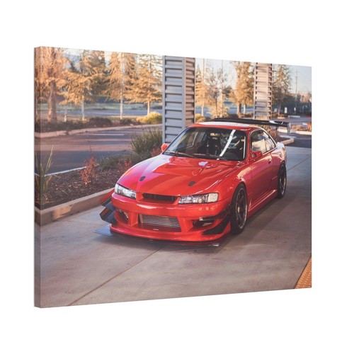 Nissan 240sx S14 Kouki High Resolution Museum Quality Horizontal Canvas Print #0 - Picture 4 of 10