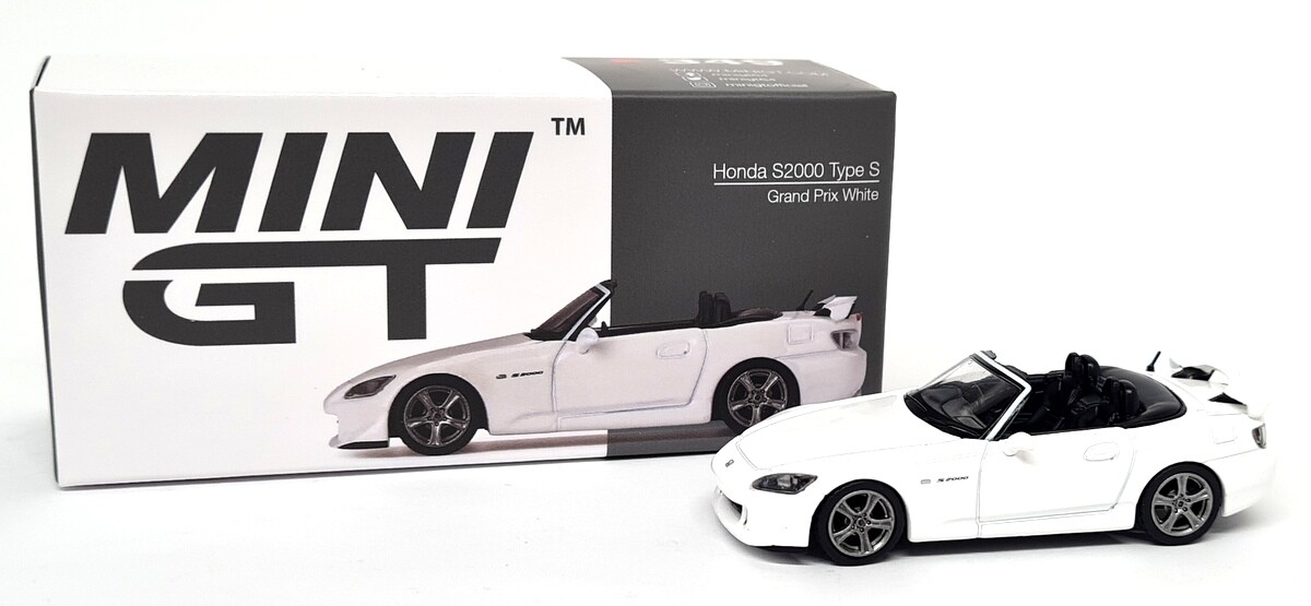 TSM 1/64 - Honda S2000 Type S AP2 Grand Prix White RHD 349 Diecast