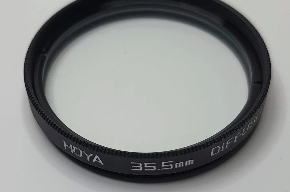 Hoya 35.5mm Diffuser Glass Lens Filter 35.5 mm 35.5 Diffused Soft Softer Look - Image 2 of 4