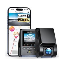 VIOFO Dash Cam A119 Mini 2, STARVIS 2 Sensor, 2K 60fps/HDR 30fps Voice Contro...
