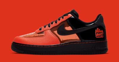 Nike Air Force 1 Low Shibuya Halloween Orange Black CT1251