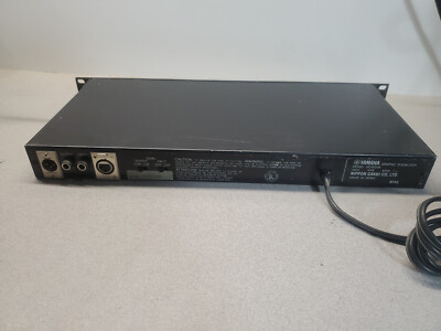 Yamaha Graphic Equalizer GQ1031B Rackmount 1U | eBay