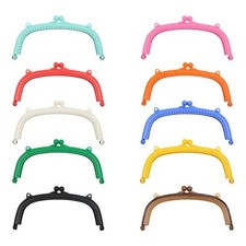 10 Pezzi di Plastica per Borse con Chiusura a Chiusura a Bacio Da 6,3 Pollici