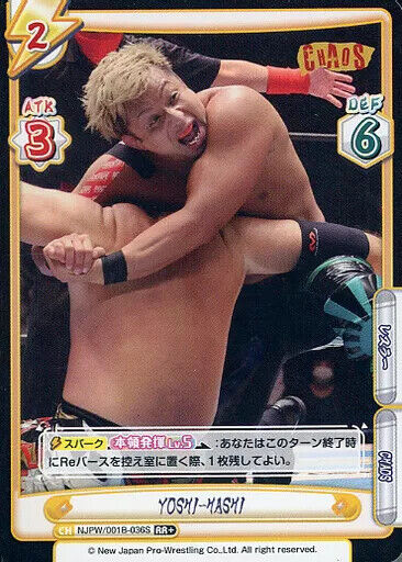 Rr /Ch/Packjapan Pro Wrestling Njpw/001B-036S Rr Yoshi-Hashi Rr /Ch/Packjapan Pro Wrestling Njpw/001B-036S Rr Yoshi-Hashi