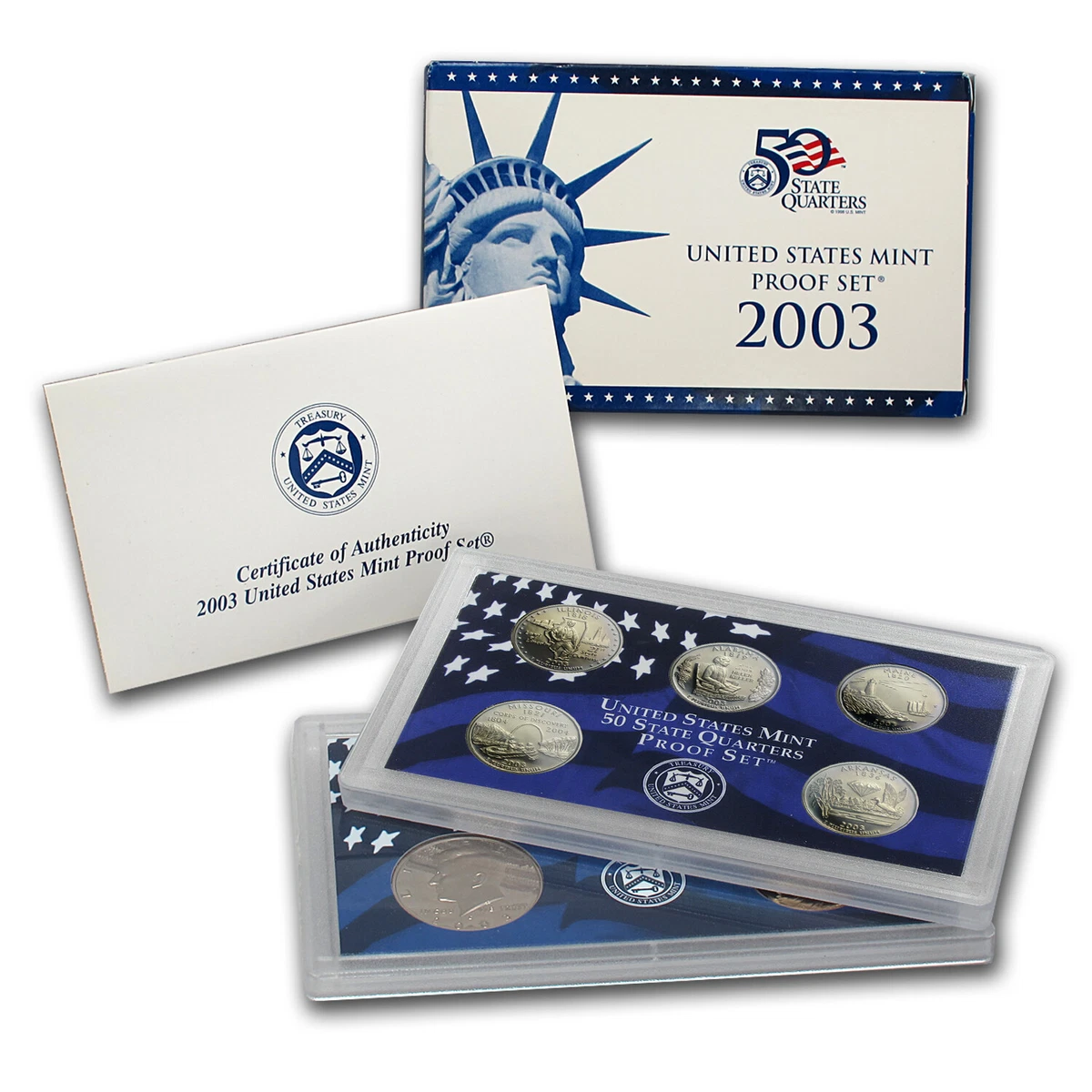 25+ Silver Proof US Coin Proof Sets 2003 for sale | Updated Oct 2026