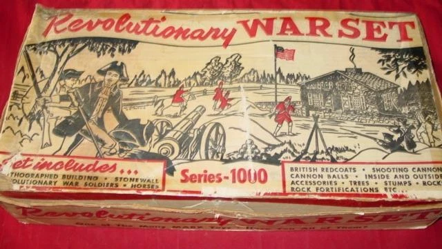 Marx revolutionary cheap war playset