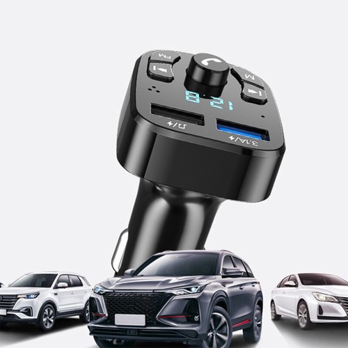Auto Bluetooth 5.0 Wireless Fm Übertragungsadapter 2Usb Pd ↴ - Picture 8 of 12