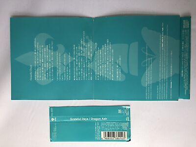 Dragon Ash Grateful Days OBI JAPAN CD VICL 35057 w/ Tracking f/s