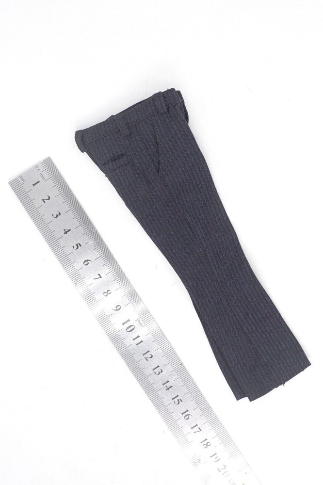 E62-02 1/6 Scale HOT Men's Pants Dark Blue Stripe Trousers 12