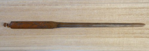 KOUGAI Copper Japanese swords, sword fittings, antiques, Otsuryuuken Ajizumi - Picture 7 of 16