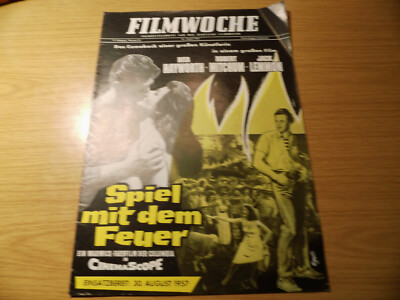 Filmwoche 35 1957, Rita Hayworth, Robert Mitchum, J. Lemmon,Worldwide only Item!
