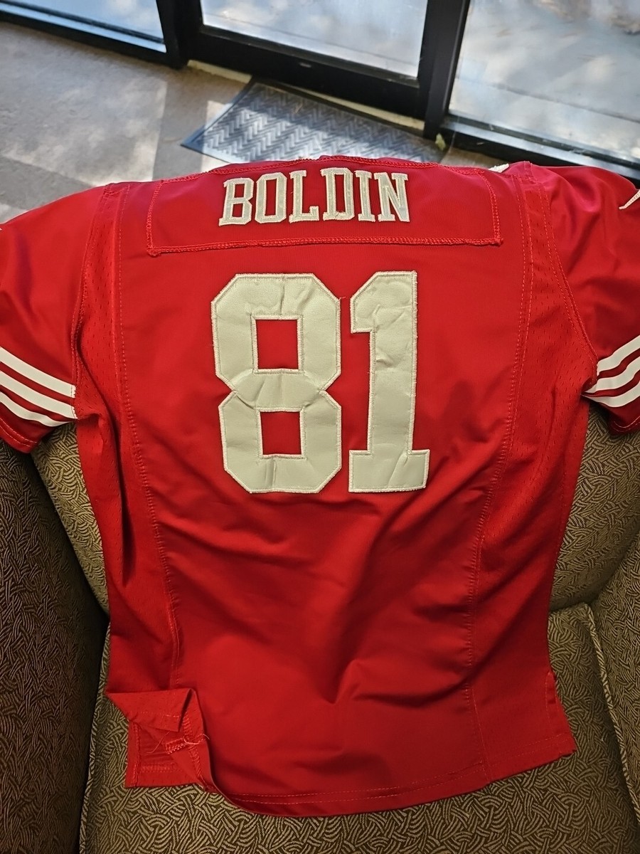 Nike On Field NFL San Francisco 49ers Anquan Boldin #81 Jersey