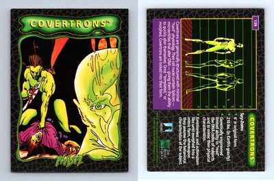 Covertrons #139 Plasm Zero 1993 River Group Trading Card