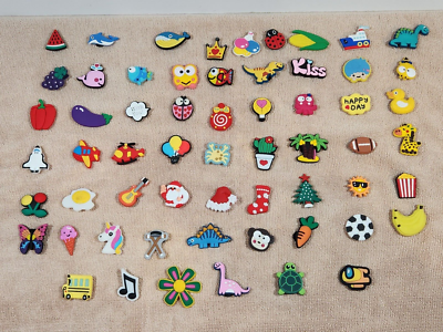 Charms PVC Unisex Adulto Decorazione Scarpe 100 Pezzi Scarpa Vari - Foto 5