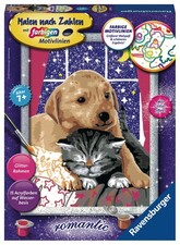 Ravensburger Malen nach Zahlen Classic Serie D Romantic Flauschige Freunde 28647