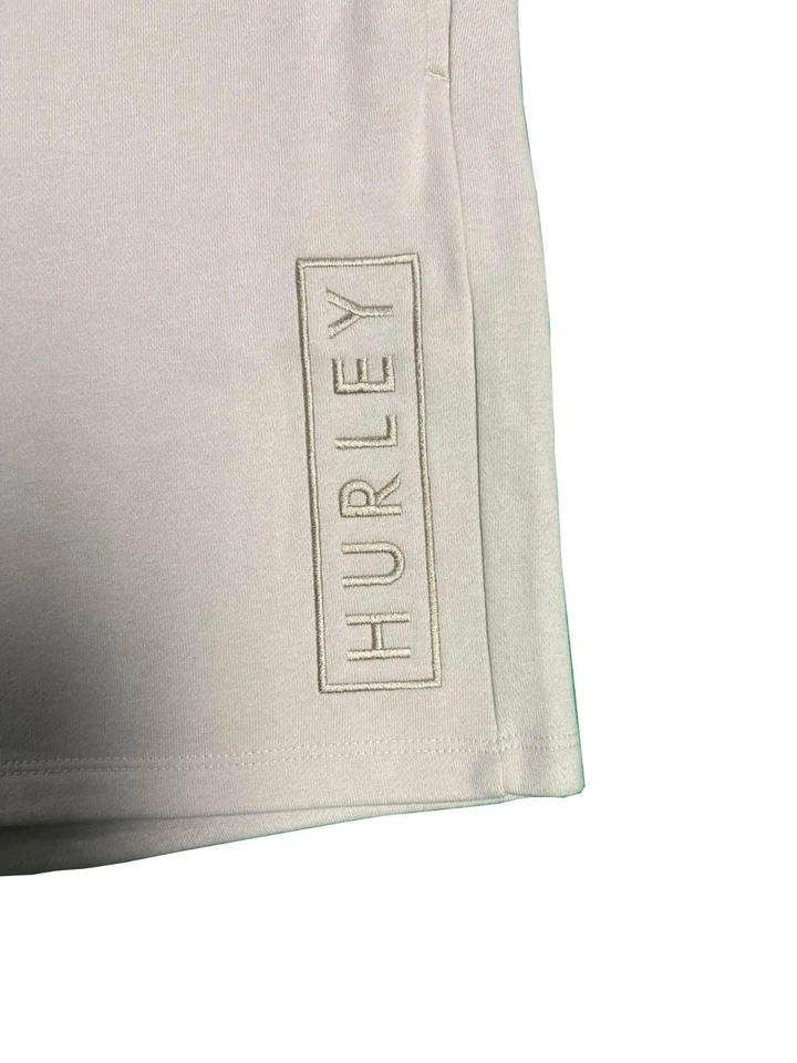 Pantalón corto polar Hurley Essential con logotipo en caja para hombre (S01) Foto 4 de 4