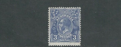 R‼️ AUSTRALIA 1931-36 KGV (Scott 117 3d wmk small cwn CofA multiple) F