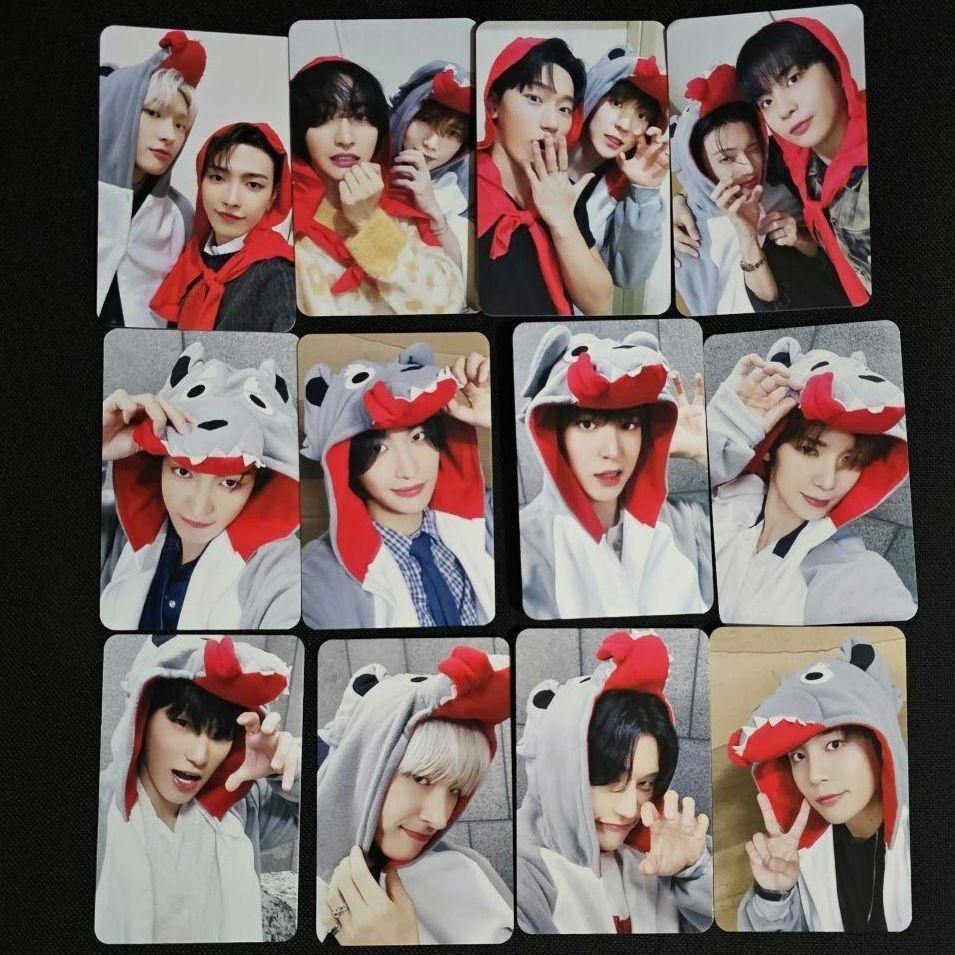 Ateez Makestar Golden Hour San Trading Card Little Red Ateez Makestar Golden Hour San Trading Card Little Red