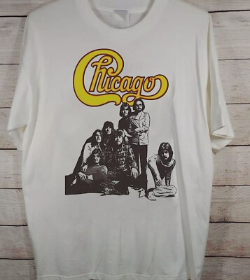 Chicago Band Gift For Fan Tour 2024 T Shirt Full Size S-5XL