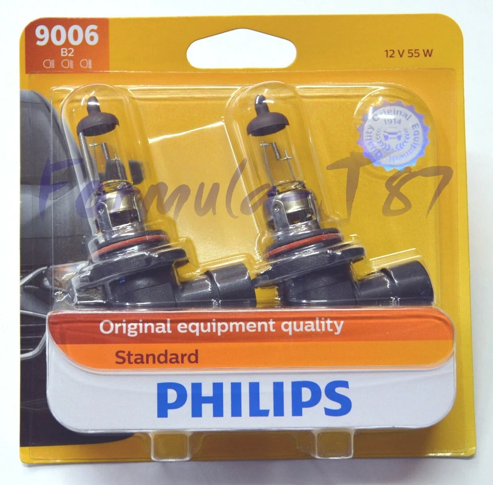Philips Estándar 9006 HB4 55W Dos Bombillas Luz Antiniebla Repuesto Plug Play OE Foto 2 de 4