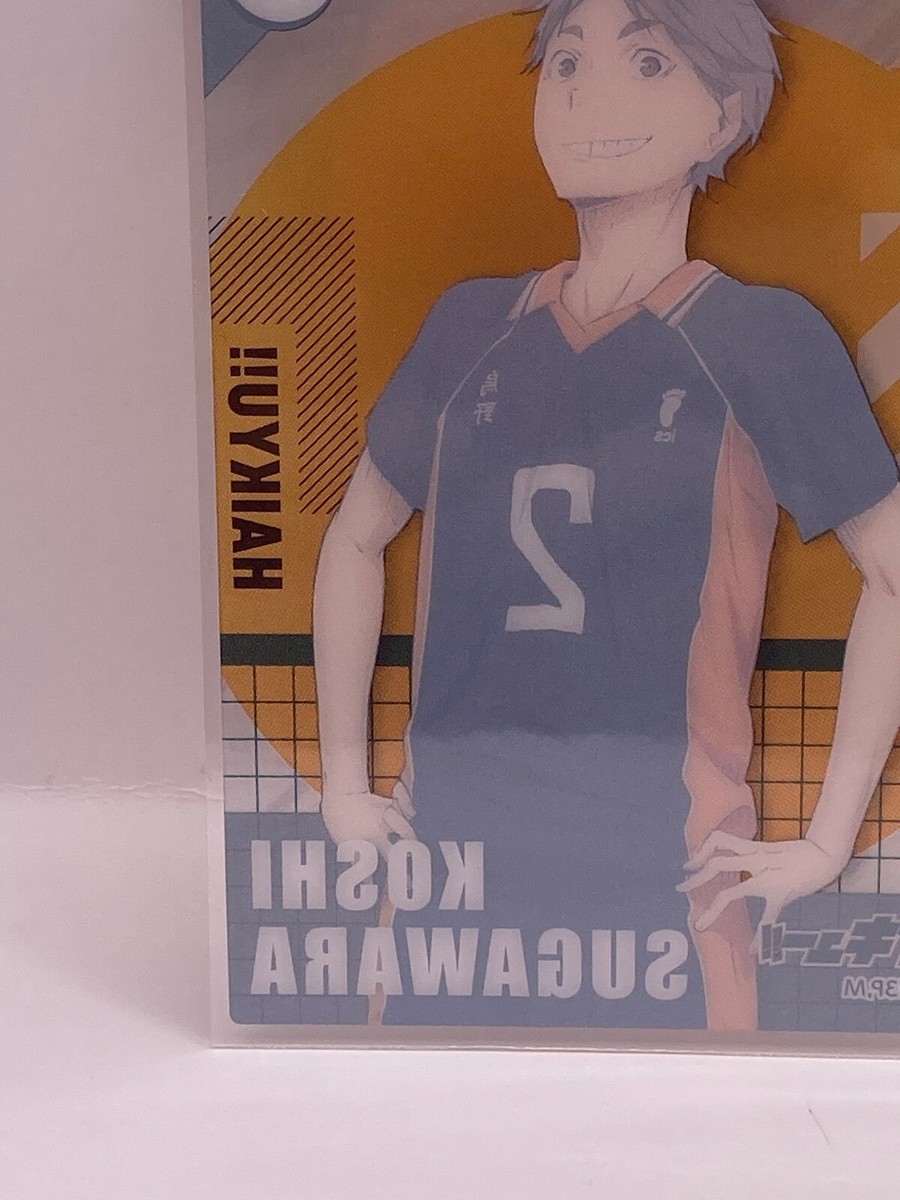 Koshi Sugawara Haikyu!! TCG KarasunoHighSchool Clear Card