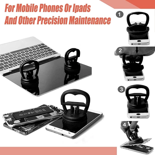 Up 3pcs Mini Dent Puller Car Bodywork Panel Suction Cup Repair Fix Removal Tool - Picture 5 of 10