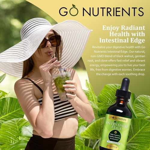 Go Nutrients Intestinal Edge Support Intestinal Health: Nourishing Digestive Wel - Picture 3 of 9