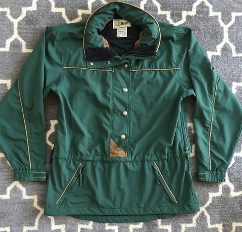 Vintage LL Bean Green Anorak Ski Jacket 