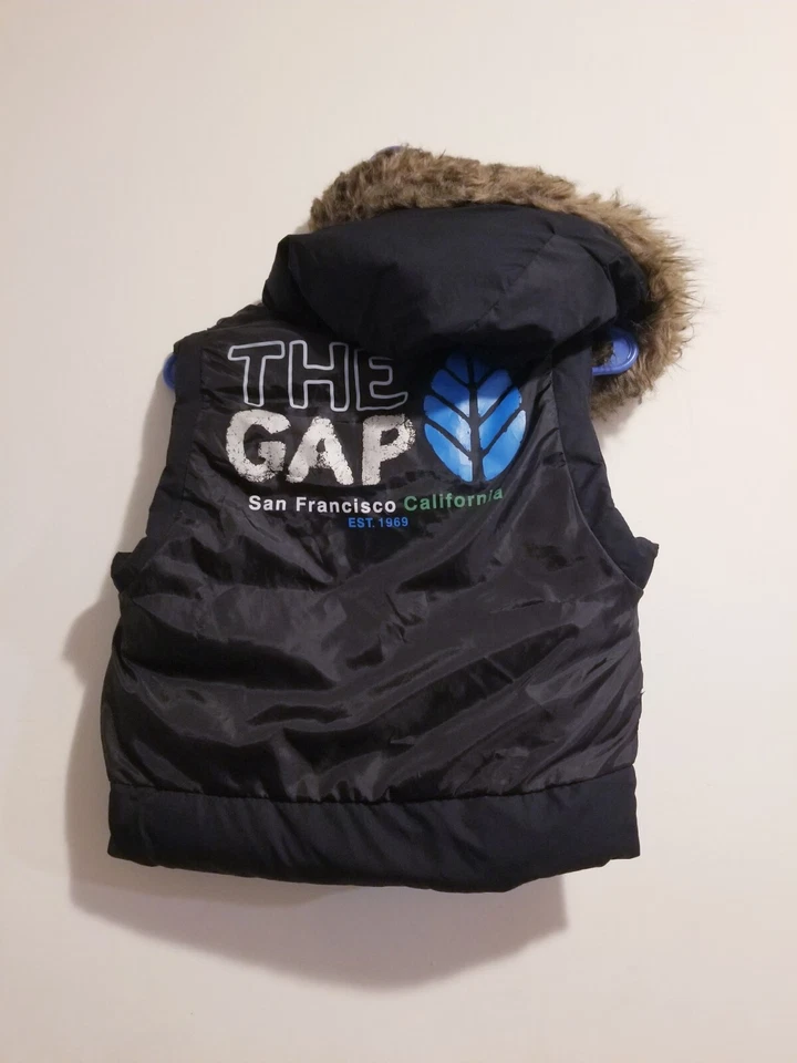 Женская толстовка с капюшоном пуховик жилет размер S синий S4023 - Изображение 3 из 4