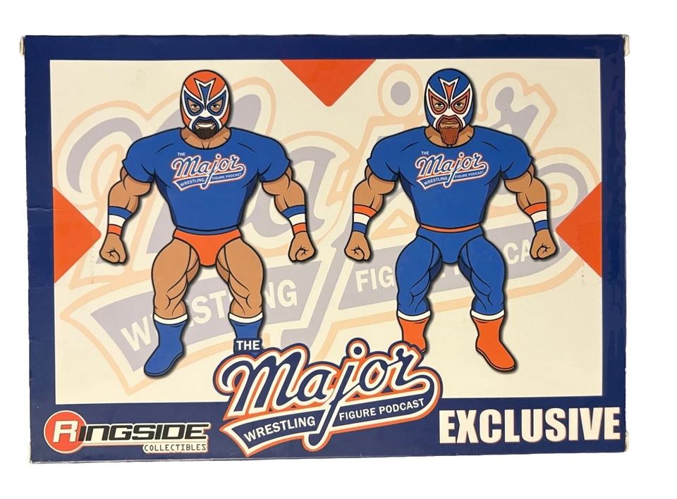 Major Wrestling Figure Podcast Figures 122:250 Signed Matt Cardona Brian Myers - Image 2 of 3
