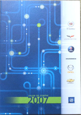 Chevrolet Corvette Cadillac Opel Saab Pressemappe Press Kit  Prospekt Brochure