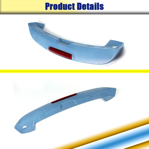 Rear Roof Spoiler with LED Light Wing ABS Top Lip Fit for Subaru Forester 08-12 - Picture 5 of 12