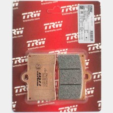 Racing Brake Pads TRQ MCB 540 TRW ECE R90 for Bimota YB6 Exup Laverda Black