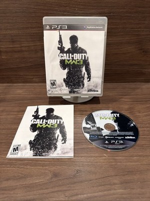 Call of Duty: Modern Warfare 3 PS3 Sony PlayStation 3, 2011 CIB & TESTED