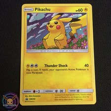 Pikachu HOLO PROMO SM206 (NM) SM Black Star PROMO Pokemon Cards on eBay