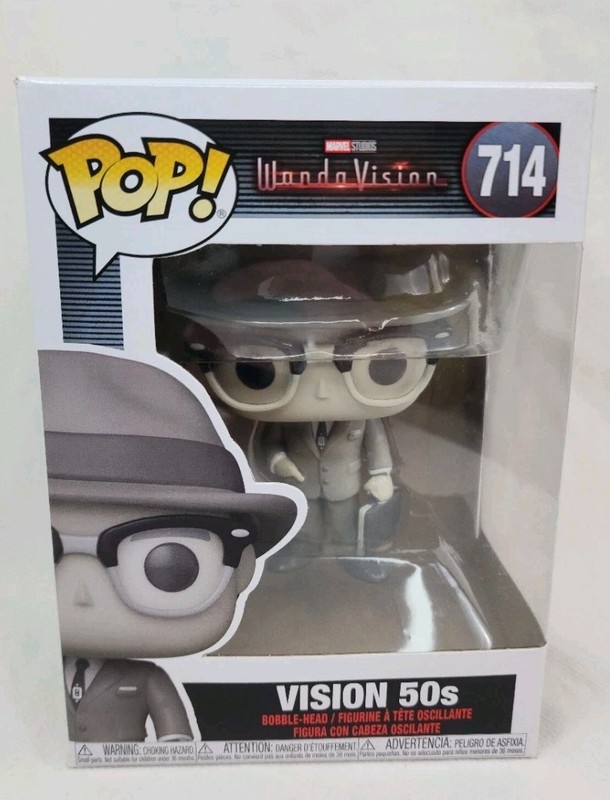 Funko Pop! Vinyl: Vision 50s #714 Wanda Vision Marvel Figure