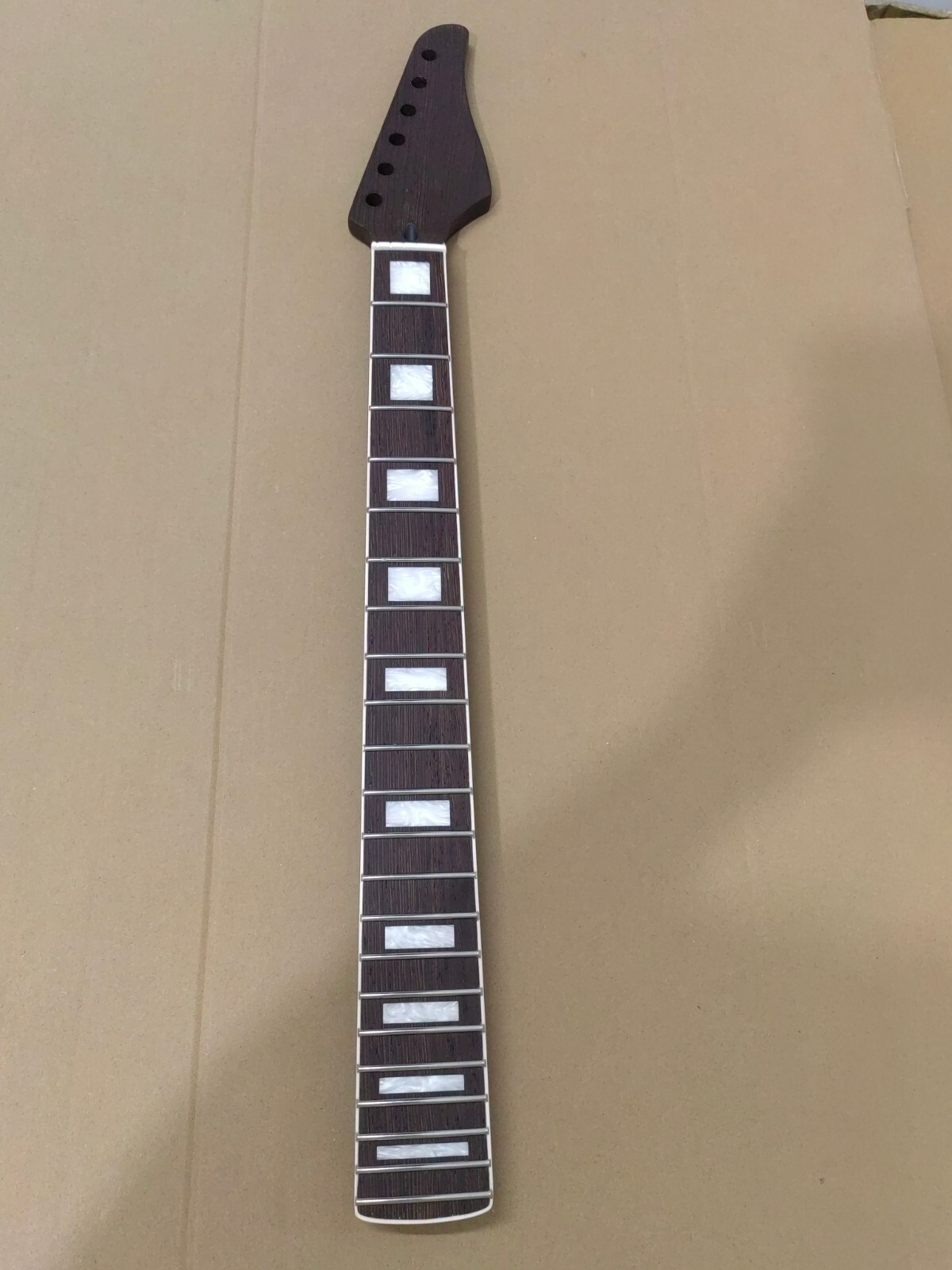 22 Frets Electric Guitar Neck Wenge Fretboard Nitro 9.5" for Suhr Style Replace