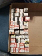 Lot NIB Vacuum Tubes TV Radio 40 Tubes