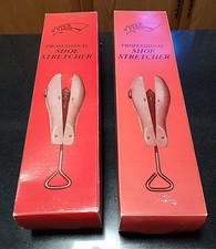 Vintage Lot Of 2 Star Professional Adjustable Wooden Shoe Stretchers Size 0  00
