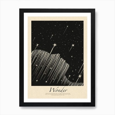 Wunder Kunstdruck gerahmt Wandbild Poster Leinwanddruck Bild