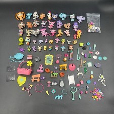 HUGE lot of 40 Littlest Pet Shop LPS Animals Cats Dogs Fish Birds  Accessories